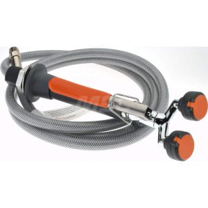 Plumbed Drench Hoses; Mount Type: Deck ; Head Type: Dual Spray Head ; Hose Length: 8.0 ; Standards: ANSI Z358.1-2009
