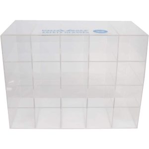 20 Pair Cabinet with Individual Compartments, Safety Glasses Dispenser