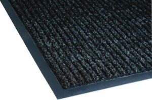 Entrance Mat: 10' Long, 3' Wide, Poly-Blended Carpet Surface