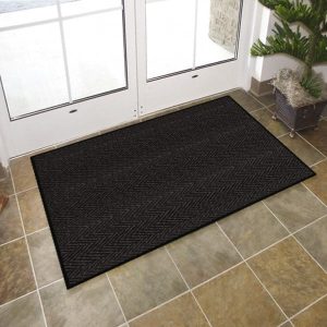 Entrance Mat: 10' Long, 3' Wide, Poly-Blended Carpet Surface