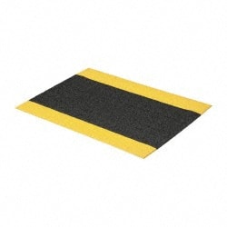 Anti-Fatigue Mat: 36" Length, 24" Wide, 3/8" Thick, Urethane, Beveled Edge, Medium-Duty