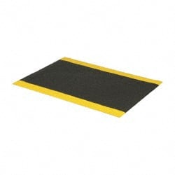 Anti-Fatigue Mat: 48" Length, 36" Wide, 3/8" Thick, Urethane, Beveled Edge, Medium-Duty