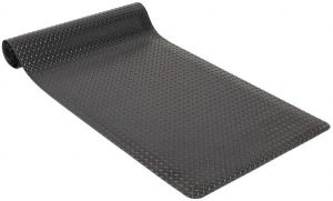 Anti-Fatigue Mat: 120" Length, 36" Wide, 9/16" Thick, Vinyl, Beveled Edge, Heavy-Duty