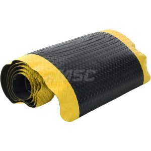 Anti-Fatigue Mat: 144" Length, 36" Wide, 15/16" Thick, Vinyl, Beveled Edge, Heavy-Duty