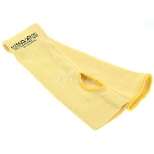 General Purpose Protective Sleeves:  Size Universal,  Kevlar,  Yellow,  ANSI Abrasion N/A