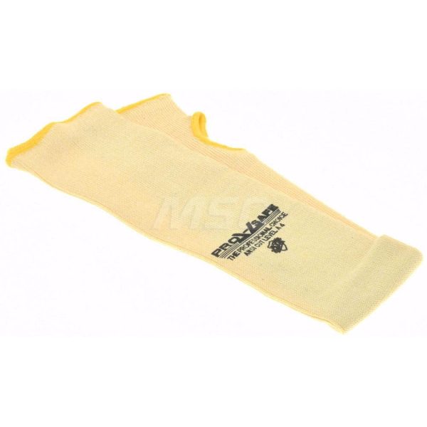 Cut-Resistant Sleeves: Size Universal, ATA, Yellow