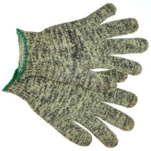 Cut-Resistant Gloves: Size M, ANSI Cut A4, Kevlar