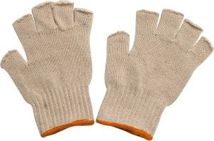 Gloves: Size S, Cotton & Polyester