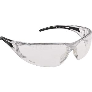 Safety Glass: Anti-Fog & Anti-Scratch, Polycarbonate, Clear Lenses, Frameless