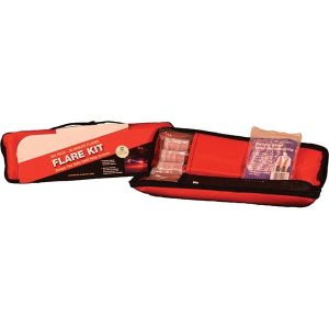Highway Safety Kits; Includes: (6) 20-min. Fuses And (1) Orange Safety Vest In Polyester Bag