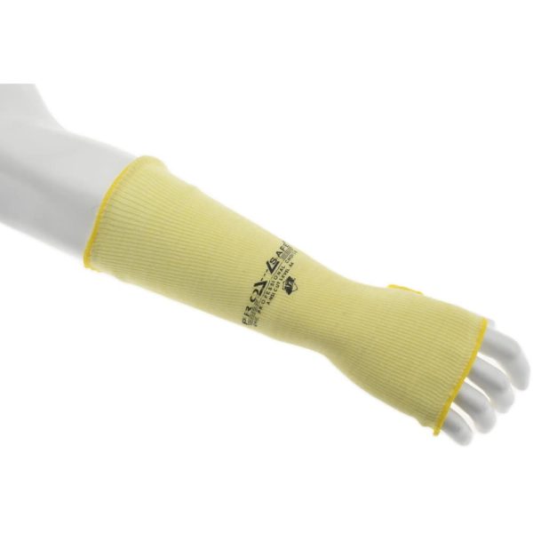 Cut-Resistant Sleeves: Size Universal, ATA, Yellow