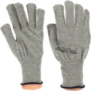 Cut-Resistant Gloves: Size 2XL, ANSI Cut A4, Kevlar