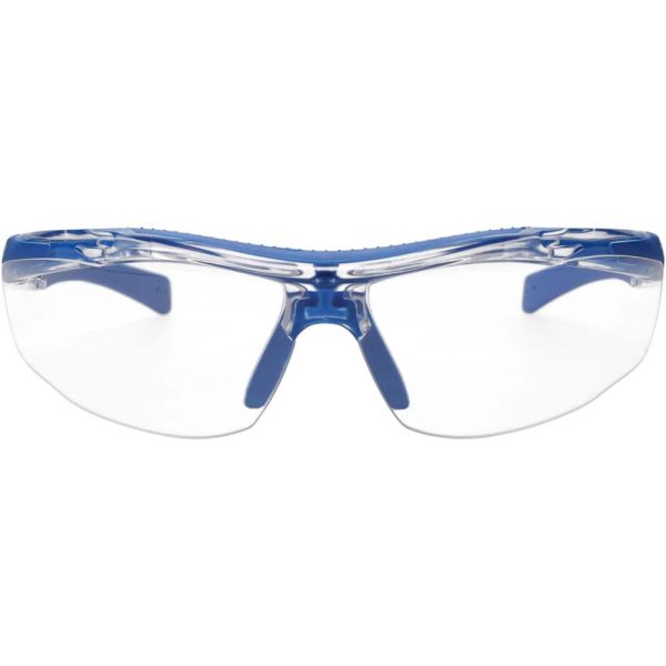 Safety Glass: Anti-Fog & Scratch-Resistant, Polycarbonate, Clear Lenses, Frameless, UV Protection