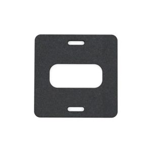 18-1/2" Wide x 1.8" High Rubber Vertical Panel Rubber Base