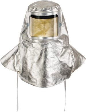 Universal Size, Aluminized Carbon Kevlar Hood