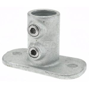 3/4" Pipe, Railing Flange, Malleable Iron Flange Pipe Rail Fitting