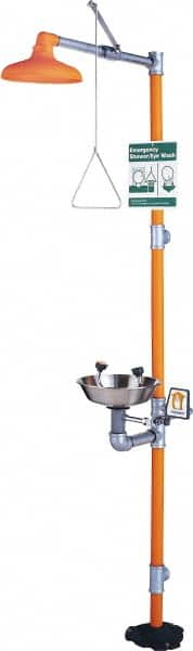 1-1/4" Inlet, 20 GPM shower Flow, Drench shower & Eyewash Station