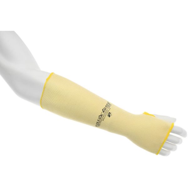 Cut-Resistant Sleeves: Size Universal, ATA, Yellow