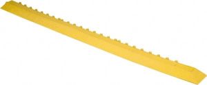 Anti-Fatigue Modular Tile Mat: 3.25" Length, 3" Wide, Yellow