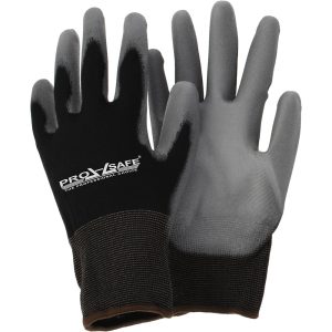 Work & General Purpose Gloves; Glove Type: General Purpose ; Application: Parts Assembly ; Lining Material: Nylon ; Cuff Style: Elastic Knit ; Primary Material: Polyurethane ; Coating Material: Polyurethane