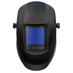 Welding Helmet with Digital Controls: Black, Nylon, Shade 8 to 13