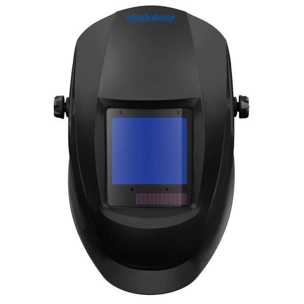 Welding Helmet with Digital Controls: Black, Nylon, Shade 8 to 13