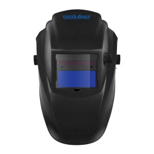 Welding Helmet: Black, Nylon, Shade 9 to 13