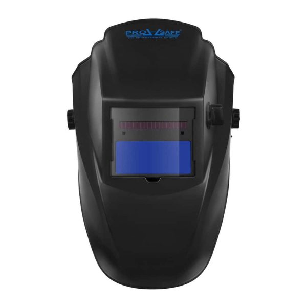 Welding Helmet: Black, Nylon, Shade 9 to 13
