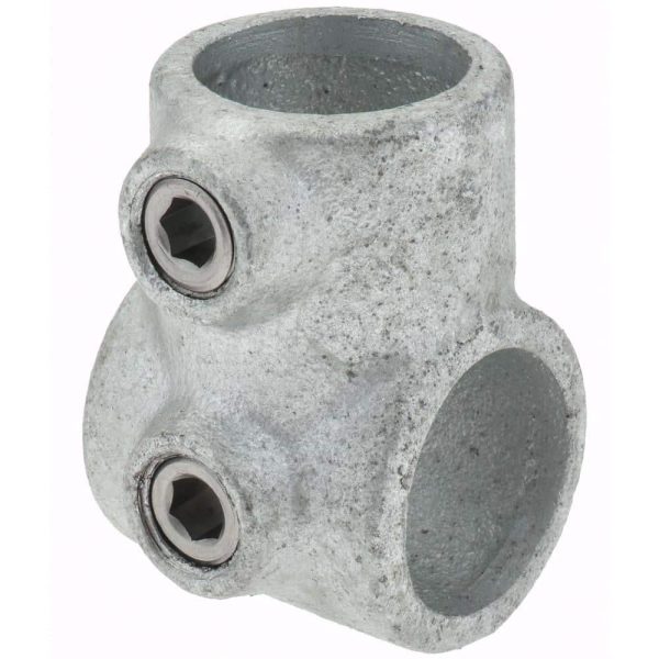 3/4" Pipe, Single Socket Tee, Malleable Iron Tee Pipe Rail Fitting