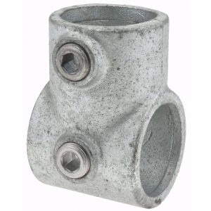 1-1/4" Pipe, Single Socket Tee, Malleable Iron Tee Pipe Rail Fitting
