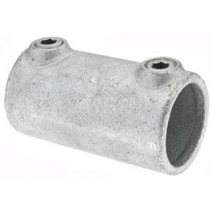 1-1/4" Pipe, Malleable Iron Straight Coupling Pipe Rail Fitting