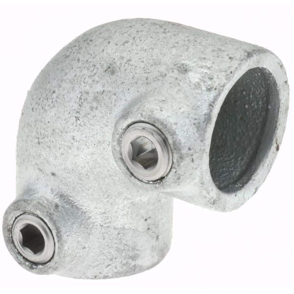 3/4" Pipe, 90° Elbow, Malleable Iron Elbow Pipe Rail Fitting