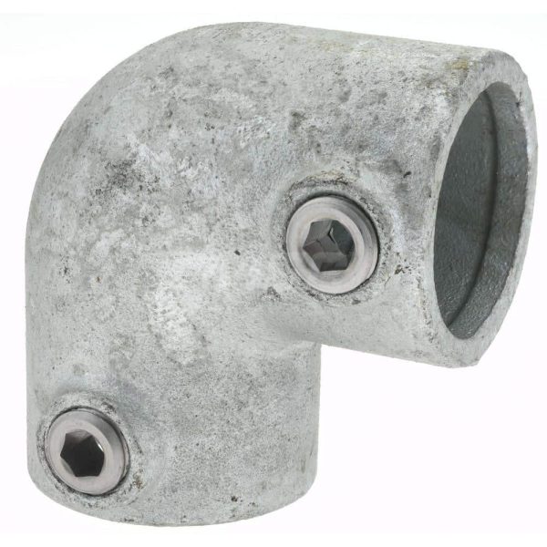 1-1/4" Pipe, 90° Elbow, Malleable Iron Elbow Pipe Rail Fitting