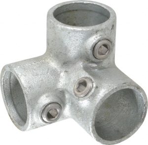 1-1/4" Pipe, 90° Side Outlet Elbow, Malleable Iron Elbow Pipe Rail Fitting