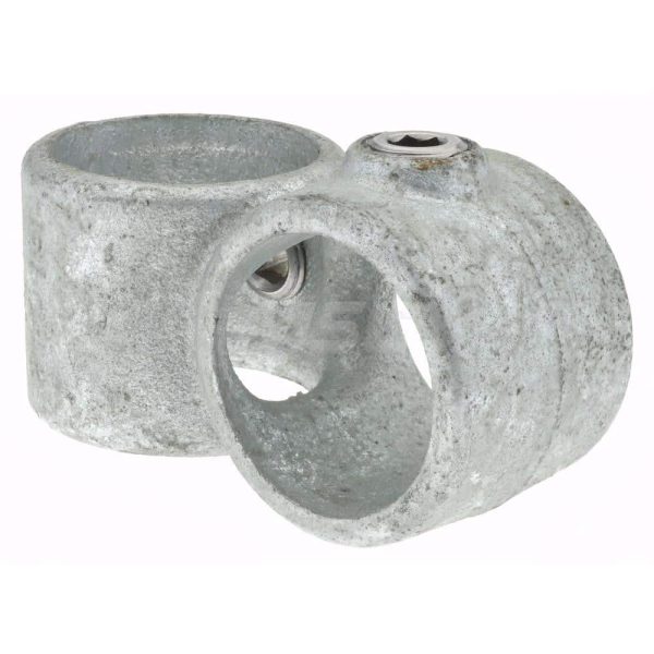 1-1/4" Pipe, Crossover, Malleable Iron Cross Pipe Rail Fitting