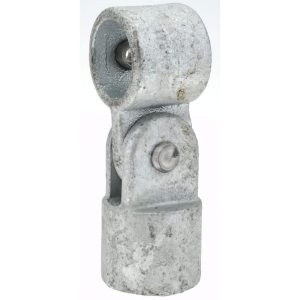 1" Pipe, Malleable Iron Swivel Socket Pipe Rail Fitting