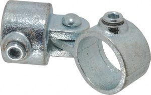 1-1/4" Pipe, Malleable Iron Swivel Socket Pipe Rail Fitting
