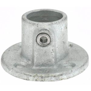 1" Pipe, Medium Flange, Malleable Iron Flange Pipe Rail Fitting