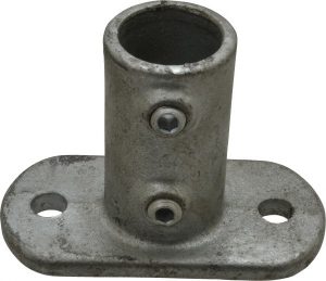 1" Pipe, Railing Flange, Malleable Iron Flange Pipe Rail Fitting