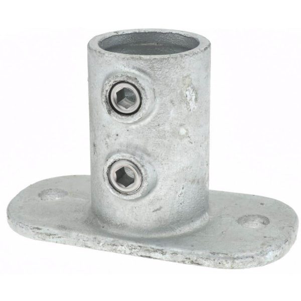 1-1/4" Pipe, Railing Flange, Malleable Iron Flange Pipe Rail Fitting