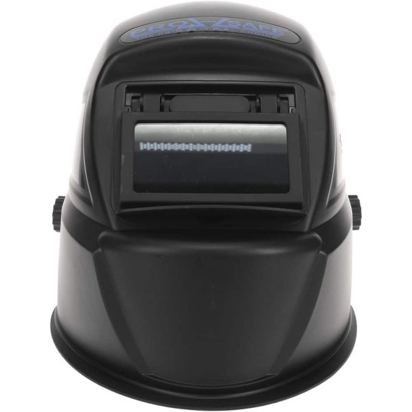 Welding Helmet: Black, Nylon, Shade 9 to 13