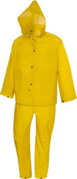 Suit with Pants: Size XL, Yellow, PVC