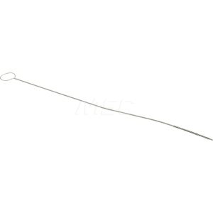 1/2" Long x 1/32" Diam Stainless Steel Twisted Wire Bristle Brush