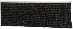 1/2" Back Strip Brush Width, Metal Black Nylon Strip Brush