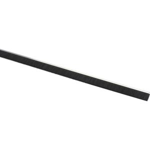 5/16" Back Strip Brush Width, Metal Black Nylon Strip Brush
