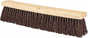 Push Broom: 30" Wide, Palmyra Bristle