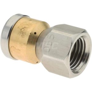 3,000 psi Rotating, Stainless Steel, Sewer Pressure Washer Nozzle