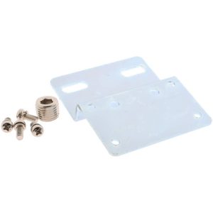 FRL Mounting Bracket: Steel, Use with Intermediate Filter, Regulator & Lubricator