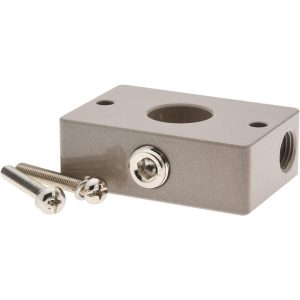 FRL Mounting Bracket: Aluminum, Use with Intermediate Filter, Regulator & Lubricator