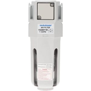Standard Compressed Air Filter: 1/2" NPT Port